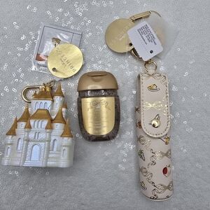 Disney Princess Life's A Fairytale Lippie Holder Light-up Castle Pocketbac B&BW
